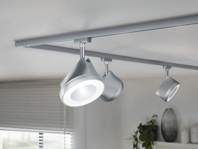 Paulmann Spot Arena 230V-railsysteem lamp URail LED Chroom (mat), Chroom Paulmann Spot Arena 230V-railsysteem lamp URail LED Chroom (mat), Chroom