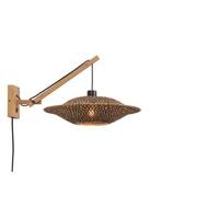 GOOD&MOJO Wandlamp 'Bali' Small, Bamboe, kleur Naturel - thumbnail