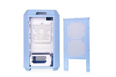 Thermaltake The Tower 250 Hydrangea Blue Midi-tower Gaming-behuizing Babyblauw Zijvenster