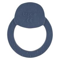 Trixie natuurlijk rubber ronde bijtring - mr. penguin - thumbnail