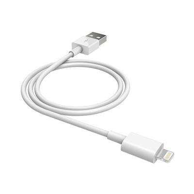Puro Lightning-kabel 2,4 A voor iPhone iPod/iPad, wit
