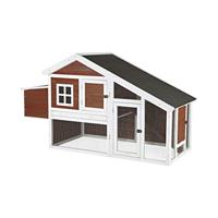 TRIXIE NATURA KIPPENHOK GRENENHOUT BRUIN / WIT 183X80X107 CM - thumbnail