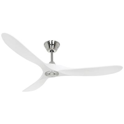 CasaFan ECO GENUINO 152 BN-MW Plafondventilator 16.6 W (Ø x h) 1520 mm x 285 mm Chroom Met afstandsbediening, Met wintermodus CasaFan ECO GENUINO 152 BN-MW Plafondventilator 16.6 W (Ø x h) 1520 mm x 285 mm Chroom Met afstandsbediening, Met wintermodus