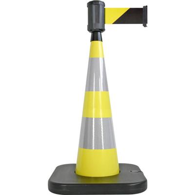 VISO RCX1041NJ Betere zichtbaarheid Verkeerskegel Staat zelfstandig op de grond Riem- of kettinglengte 4 m (Ø x h) 90 mm x 100 cm