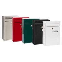 Brievenbus Arregui Zwart Staal 22 X 8 X 32 cm - thumbnail