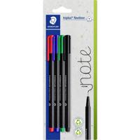 Staedtler triplus 334-S BK4 Fineliner 4 stuk(s) - thumbnail