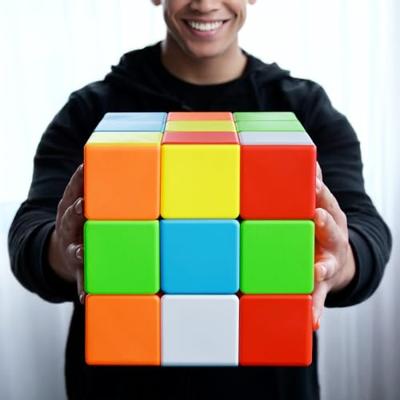 Mega Rubiks Cube XXL 18,8 cm - Stickerloos - Maze Cube - Duurzaam ABS - thumbnail