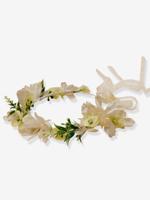 Bloemenkroon ecru - thumbnail