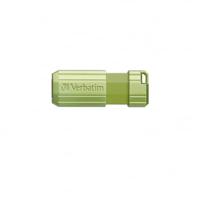 Verbatim USB DRIVE 2.0 PINSTRIPE USB-stick 128 GB Eucalyptus, Groen 49462 USB-A 2.0 - thumbnail