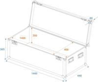 ROADINGER Universal Case Pro 140x40x40cm - thumbnail