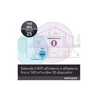 NETGEAR WiFi Mesh Repeater (6250), AC1750 wifi-versterker, wifi-booster, krachtige wifi-repeater compatibel met alle internetboxen, wifi-extender met 1 netwerknaam en naadloze roaming - thumbnail
