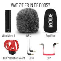 RODE Microphones Video Mic II Cameramicrofoon Flitsschoenmontage Microfoon (3.5 mm jackplug) Zwart - thumbnail