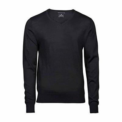 Tee Jays TJ6001 Men´s V-Neck Sweater - Black - 3XL