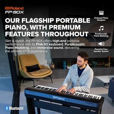 Roland FP-60X digitale piano zwart - thumbnail