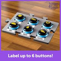 HUNGER FOR WORDS TALKING PET BUTTON MAT - thumbnail