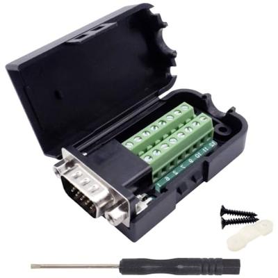 Quadrios 2010C254 VGA-connector Stekker, recht Aantal polen: 15 Zwart 1 set(s)
