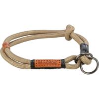 TRIXIE BE NORDIC HALSBAND HOND HALF-SLIP ZAND / ZWART 30X0,6 CM - thumbnail