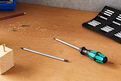 Wera 88/1 Werkplaats Wisselklingset 11-delig Plat, Kruiskop Phillips, Kruiskop Pozidriv, Binnen-Torx, Inbus - thumbnail