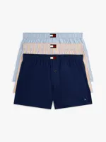 Tommy Hilfiger 3-Pack Wijde Heren Boxershorts - Katoen - thumbnail