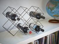 ECHTWERK Keukenaccessoires (Wijnrek voor 8 flessen, Zwart) - thumbnail