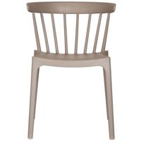 WOOOD Tuin / Eetkamerstoel 'Bliss' kleur Taupe - thumbnail