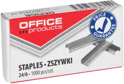 OFFICE products nietjes 24-6, doos van 1000 stuks
