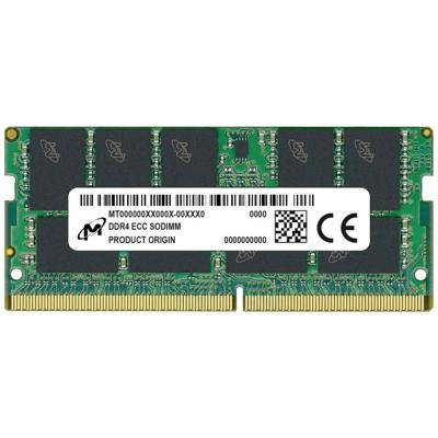 Micron MTA18ASF4G72HZ-3G2R Werkgeheugenmodule voor laptop DDR4 32 GB 1 x 32 GB ECC 3200 MHz 260-pins SO-DIMM CL22 MTA18ASF4G72HZ-3G2R