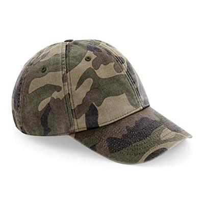 Beechfield CB655 Low Profile Vintage Cap - Vintage Jungle Camo - One Size