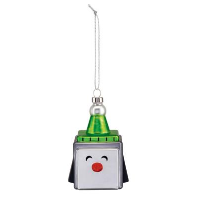 Alessi Le Palle Quadrate Kerstornament Cubik Penguin