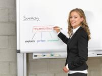 Whiteboardmarker edding 28 EcoLine rond 1.5-3mm blauw | 10 stuks - thumbnail