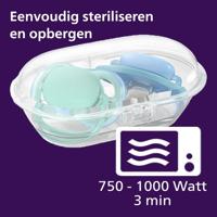 Philips Avent Fopspeen Soft Cognac Green +0m - thumbnail