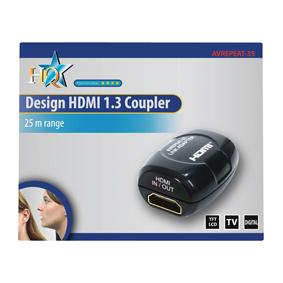 HDMI Koppelstuk met versterker