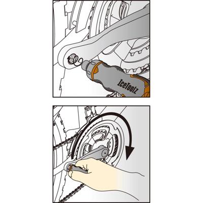 IceToolz dummy pedaal 33d1