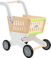 Small Foot - houten winkelwagen supermarkt - thumbnail