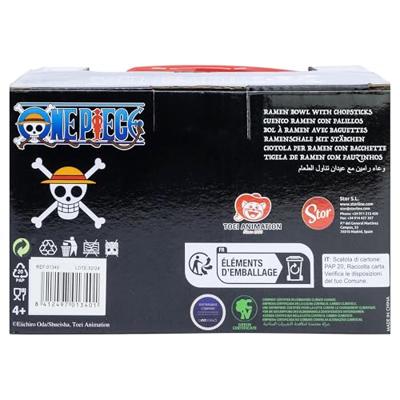 One Piece Ramen Bowl with Chopsticks Classic