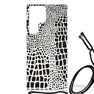 Samsung Galaxy S23 Ultra Case Anti-shock Slangenprint Samsung Galaxy S23 Ultra Case Anti-shock Slangenprint