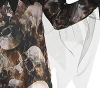 Schedel Kostuum Met Kap Kind - thumbnail