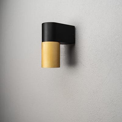 KonstSmide Leuke wandspotTemi zwart met goud - 7666-758 - thumbnail