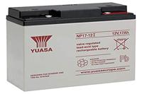 YUASA NP17 – 12I VALVE Regulated loodzuur (VRLA) 17000 mAh 12 V accu/accu – accu/oplaadbare accu (VALVE Regulated loodzuur (VRLA), 17000 mAh, universeel, 12 V, 76 mm, 181 mm - thumbnail
