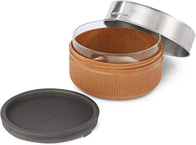 Black+Blum Glazen Lunchkom - Ø140mm - Amandel Black+Blum Glazen Lunchkom - Ø140mm - Amandel