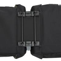 dubbele fietstas Vigo racktime black - thumbnail