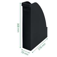 Tijdschriftcassette Leitz recycle A4 zwart | 6 stuks - thumbnail