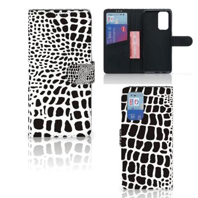 OnePlus 9 Pro | Telefoonhoesje | Met pasjeshouder | Slangenprint OnePlus 9 Pro | Telefoonhoesje | Met pasjeshouder | Slangenprint