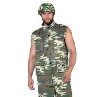Legerhelm Camouflage Volwassenen - thumbnail
