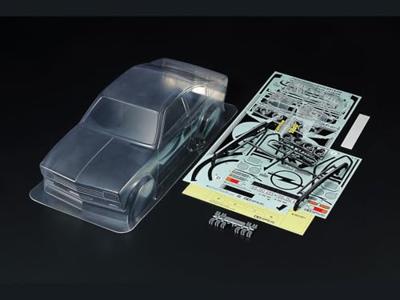 Tamiya 51727-000 1:10 Body Opel Kadett GT/E Rallye Ongeverfd