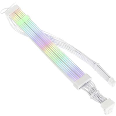 Kolink UR-12-V2x6-ARGB Aansluitkabel Stroom Wit, Transparant, RGB 70 cm Kolink UR-12-V2x6-ARGB Aansluitkabel Stroom Wit, Transparant, RGB 70 cm