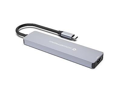 Conceptronic DONN19G notebook dock & poortreplicator Bedraad USB 3.2 Gen 1 (3.1 Gen 1) Type-C Grijs Conceptronic DONN19G notebook dock & poortreplicator Bedraad USB 3.2 Gen 1 (3.1 Gen 1) Type-C Grijs