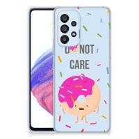 Samsung Galaxy A53 5G | Siliconen Case | Donut Roze - thumbnail