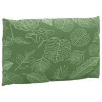VidaXL Palletkussens 3 st bladpatroon oxford stof - thumbnail