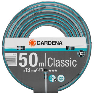 GARDENA Classic Schlauch 13 mm (1/2), 50 m 18010-20 Tuinslang Grijs, Blauw 13 mm 50 m 1/2 inch 1 stuk(s)